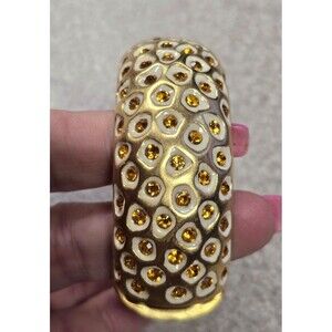 Kenneth Jay Lane Large Bangle Bracelet